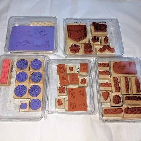 Stampin' Up Hodgepodge of Rubber Stamp Sets 35+ pieces - Picture 5 of 5